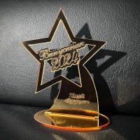Приз Награда на выпускной Звезда 10100186 высота: 15 см
