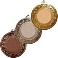 Комплект медалей 50 мм с местом под жетон (без лент)