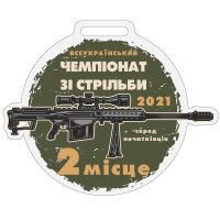Медаль Акрил Стрельба Диаметр 50-100 мм
