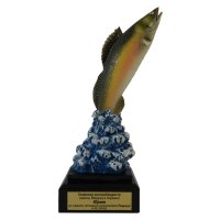 Приз награда Рыба судак Высота - 23,5cm