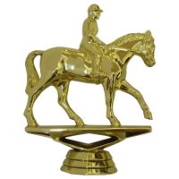 Статуэтка фигурка Лошадь со всадником Высота - 11,5 см