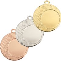 Комплект медалей 40 мм с местом под жетон (без лент)