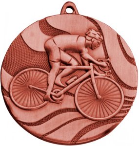 Медаль 50 мм Велоспорт бронза