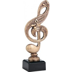 Приз награда Скрипичный ключ Высота - 22,5 см