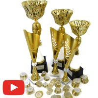 Кубки и медали с нанесением на заказ