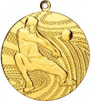 Медаль 40 мм Волейбол золото