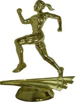 Статуетка фігурка Біг жінка Висота - 13 см