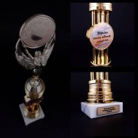 Статуэтка фигурка Ника с жетоном под нанесение
