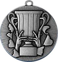Медаль 50 мм Кубок серебро