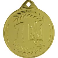 Медаль 50 мм золото