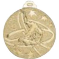 Медаль 50 мм дзюдо золото