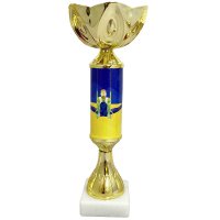 Кубок Гимнастика Флаг Украины Высота - 26,5 см