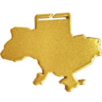 Медаль із Металу Україна Діаметр 50-70 мм