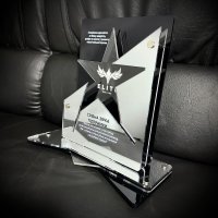 Приз Нагорода Срібна Зірка Підтримки 10100934 висота: 25 см Приз Нагорода Срібна Зірка Підтримки 10100934 висота: 25 см