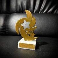 Приз Награда Успех из металла 10100941 высота: 9 см