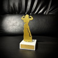 Приз Нагорода Міс Бікіні з металу 10101202 висота: 9 см Приз Нагорода Міс Бікіні з металу 10101202 висота: 9 см