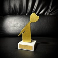 Приз Нагорода Дартс з металу 10101206 висота: 9 см