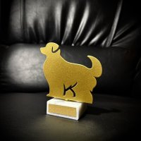 Приз Награда Собака из металла 10101221 высота: 9 см Приз Награда Собака из металла 10101221 высота: 9 см