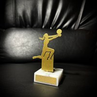 Приз Награда Теннис настольный из металла 10101227 высота: 9 см Приз Награда Теннис настольный из металла 10101227 высота: 9 см