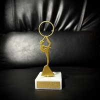 Приз Нагорода Художня Гімнастика з металу 10101231 висота: 11 см