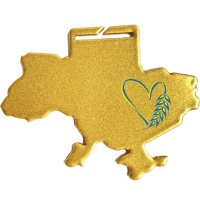 Медаль із Металу Украна Діаметр 60-100 мм