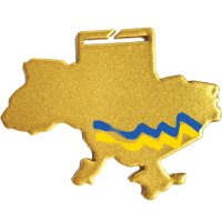 Медаль із Металу Украна Діаметр 60-100 мм