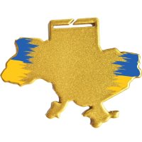 Медаль із Металу Украна Діаметр 60-100 мм