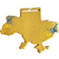 Медаль із Металу Украна Діаметр 60-100 мм