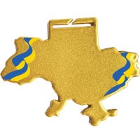 Медаль із Металу Украна Діаметр 60-100 мм