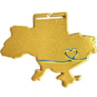 Медаль із Металу Украна Діаметр 60-100 мм