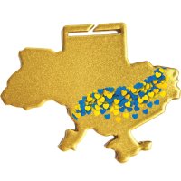 Медаль із Металу Украна Діаметр 60-100 мм