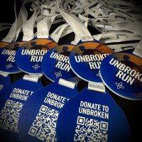 Медаль Акрил Беговой марафон Диаметр 70-100 мм