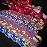 Медаль Акрил Жіночий чемпіонат Діаметр 70-100 мм