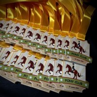 Медаль Акрил Pony Club Діаметр 70-100 мм