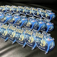 Медаль Акрил Winter Star Диаметр 70-100 мм