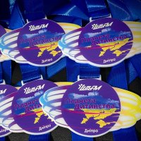 Медаль Акрил Планета Детства Диаметр 70-100 мм