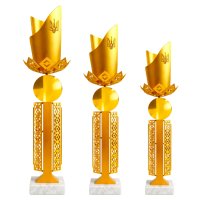 Комплект кубков Parma Fiorente Ukraine Высота: 35 см, 32 см, 29 см