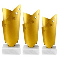 Комплект Кубків Fiorente Stars Высота: 16 см, 15 см, 14 см