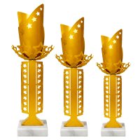 Комплект Кубків Modena Fiorente Stars Высота: 41 см, 38 см, 33 см