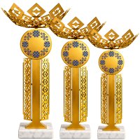 Комплект кубков Parma Высота: 25 см, 22 см, 20 см