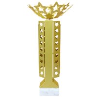 Кубок Modena 600-10037 - 28 см золото