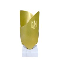 Кубок Fiorente Ukraine 600-10004 - 14 см золото