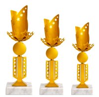 Комплект Кубків Genoa Fiorente Stars Висота: 48 см, 44 см, 40 см