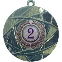 Медаль 50 мм серебро c жетоном Медаль 50 мм серебро c жетоном