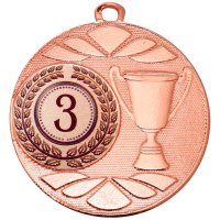 Медаль 50 мм Кубок 3 место бронза Медаль 50 мм Кубок 3 место бронза