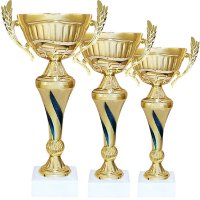 Комплект кубков Высота: 26,5 см, 24,5 см, 21,5 см Комплект кубков Высота: 26,5 см, 24,5 см, 21,5 см