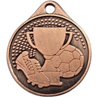 Медаль 32 мм Футбол бронза Медаль 32 мм Футбол бронза