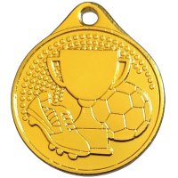Медаль 32 мм Футбол золото Медаль 32 мм Футбол золото