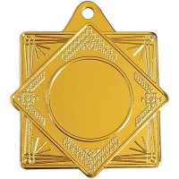 Медаль 50 мм Ромб золото Медаль 50 мм Ромб золото