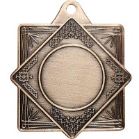 Медаль 50 мм Ромб бронза Медаль 50 мм Ромб бронза